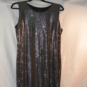 Papillon Shimmering Sequin Dress Sz M